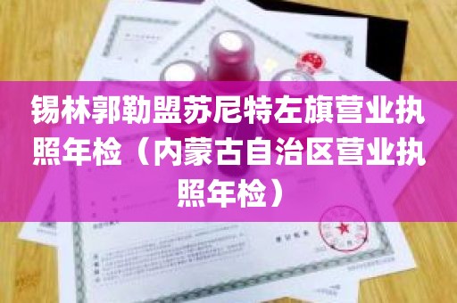 锡林郭勒盟苏尼特左旗营业执照年检（内蒙古自治区营业执照年检）