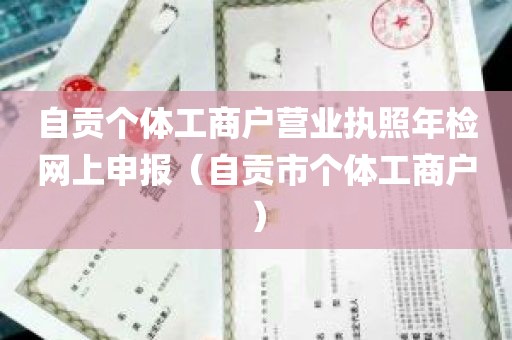 自贡个体工商户营业执照年检网上申报（自贡市个体工商户）