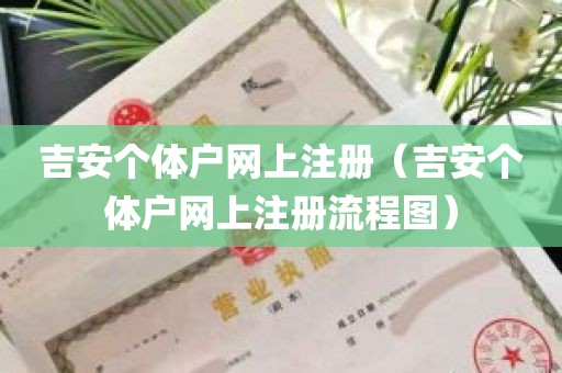 吉安个体户网上注册（吉安个体户网上注册流程图）