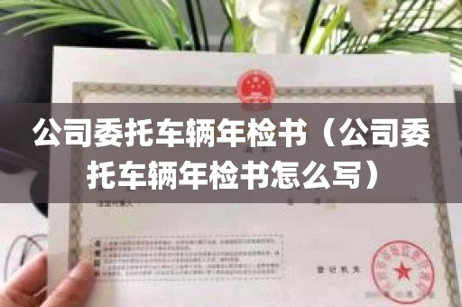 公司委托车辆年检书（公司委托车辆年检书怎么写）