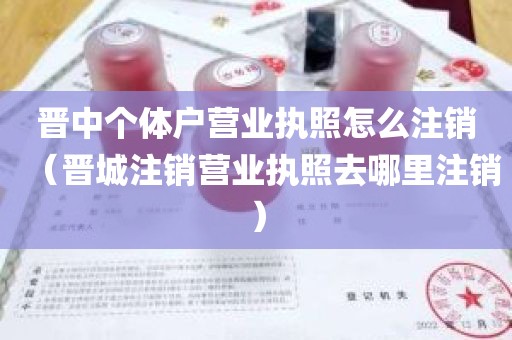 晋中个体户营业执照怎么注销（晋城注销营业执照去哪里注销）