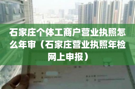 石家庄个体工商户营业执照怎么年审（石家庄营业执照年检网上申报）