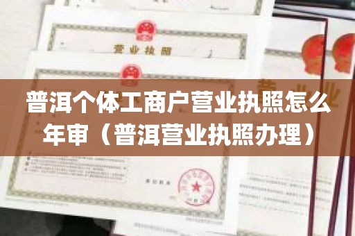 普洱个体工商户营业执照怎么年审（普洱营业执照办理）