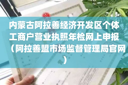 内蒙古阿拉善经济开发区个体工商户营业执照年检网上申报（阿拉善盟市场监督管理局官网）