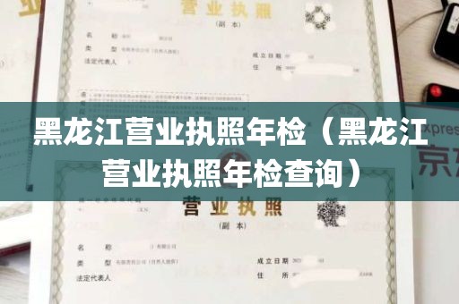 黑龙江营业执照年检（黑龙江营业执照年检查询）