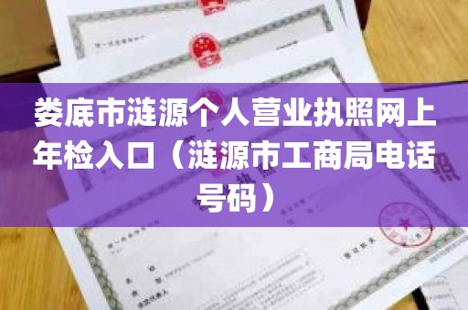 娄底市涟源个人营业执照网上年检入口（涟源市工商局电话号码）