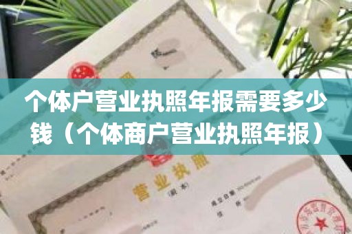 个体户营业执照年报需要多少钱（个体商户营业执照年报）