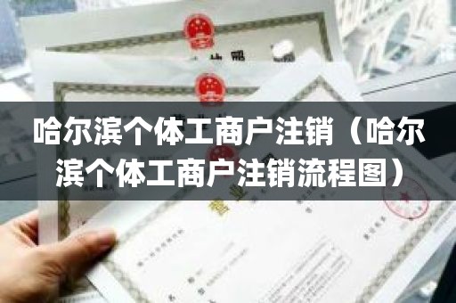 哈尔滨个体工商户注销（哈尔滨个体工商户注销流程图）