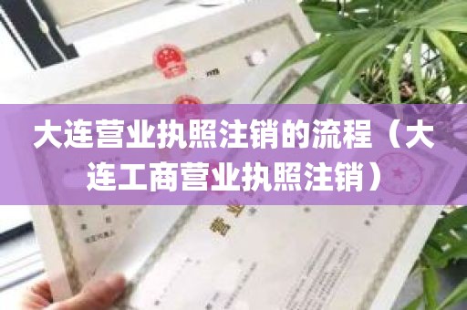 大连营业执照注销的流程（大连工商营业执照注销）