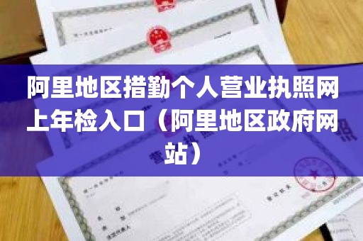 阿里地区措勤个人营业执照网上年检入口（阿里地区政府网站）