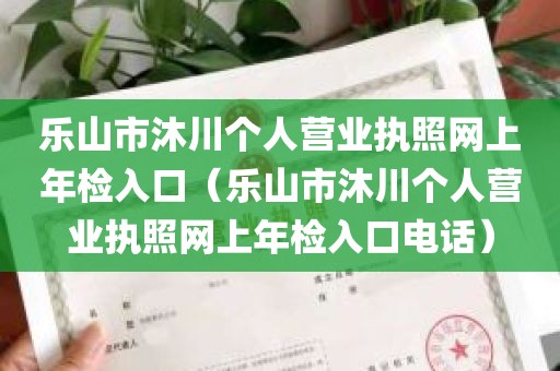 乐山市沐川个人营业执照网上年检入口（乐山市沐川个人营业执照网上年检入口电话）