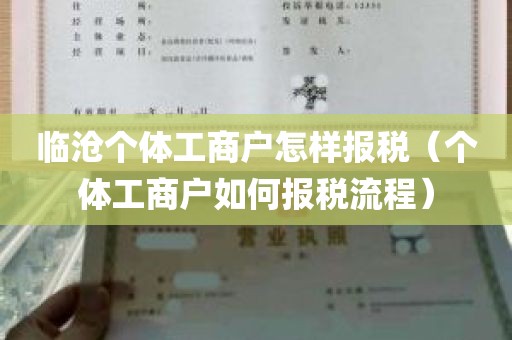 临沧个体工商户怎样报税（个体工商户如何报税流程）