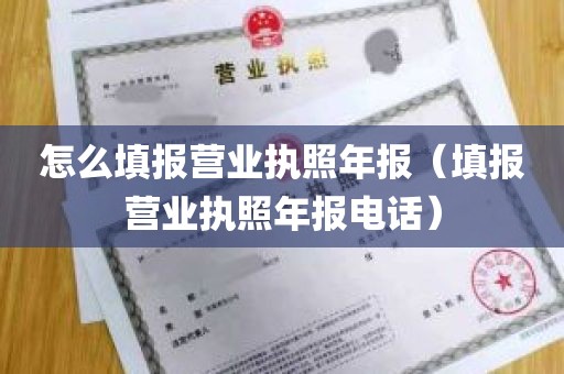 怎么填报营业执照年报（填报营业执照年报电话）