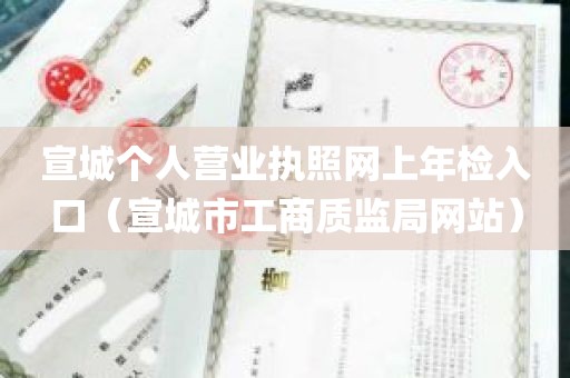 宣城个人营业执照网上年检入口（宣城市工商质监局网站）