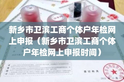 新乡市卫滨工商个体户年检网上申报（新乡市卫滨工商个体户年检网上申报时间）