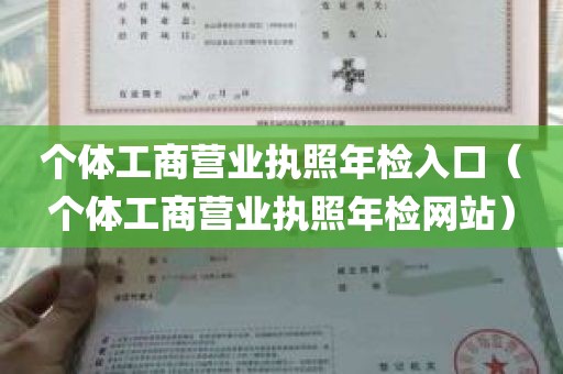 个体工商营业执照年检入口（个体工商营业执照年检网站）