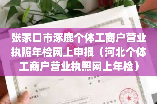 张家口市涿鹿个体工商户营业执照年检网上申报（河北个体工商户营业执照网上年检）