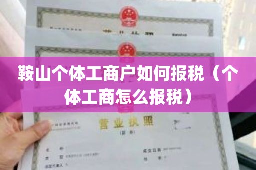 鞍山个体工商户如何报税（个体工商怎么报税）