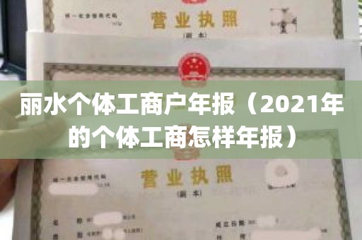 丽水个体工商户年报（2021年的个体工商怎样年报）