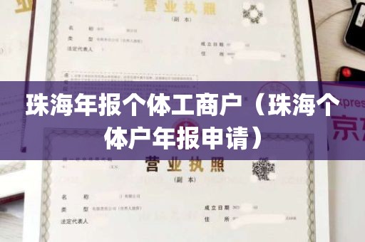 珠海年报个体工商户（珠海个体户年报申请）