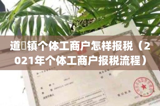 道滘镇个体工商户怎样报税（2021年个体工商户报税流程）