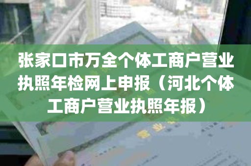 张家口市万全个体工商户营业执照年检网上申报（河北个体工商户营业执照年报）