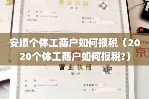 安顺个体工商户如何报税（2020个体工商户如何报税?）