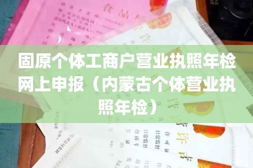 固原个体工商户营业执照年检网上申报（内蒙古个体营业执照年检）