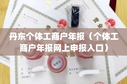 丹东个体工商户年报（个体工商户年报网上申报入口）