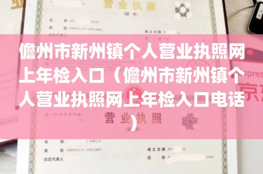 儋州市新州镇个人营业执照网上年检入口（儋州市新州镇个人营业执照网上年检入口电话）