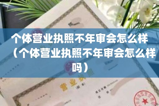 个体营业执照不年审会怎么样（个体营业执照不年审会怎么样吗）