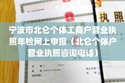 宁波市北仑个体工商户营业执照年检网上申报（北仑个体户营业执照咨询电话）