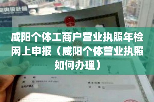 咸阳个体工商户营业执照年检网上申报（咸阳个体营业执照如何办理）