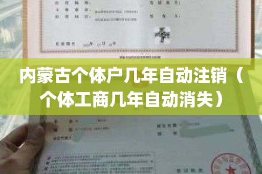 内蒙古个体户几年自动注销（个体工商几年自动消失）