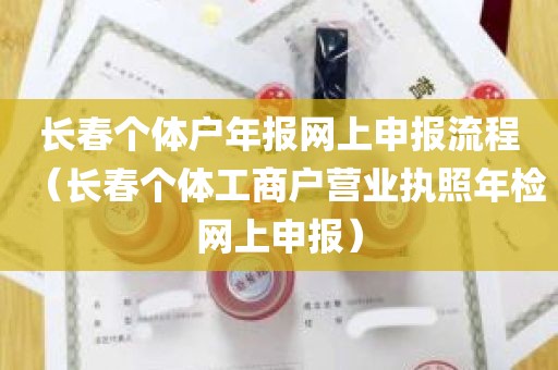 长春个体户年报网上申报流程（长春个体工商户营业执照年检网上申报）