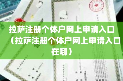 拉萨注册个体户网上申请入口（拉萨注册个体户网上申请入口在哪）