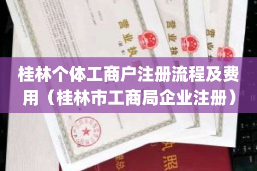 桂林个体工商户注册流程及费用（桂林市工商局企业注册）