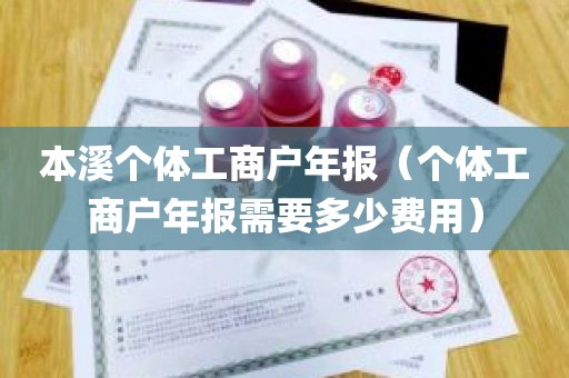 本溪个体工商户年报（个体工商户年报需要多少费用）