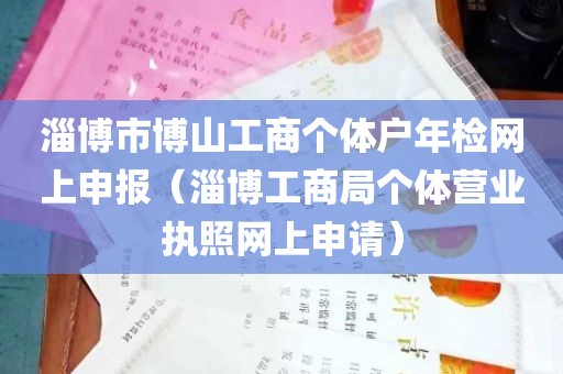 淄博市博山工商个体户年检网上申报（淄博工商局个体营业执照网上申请）