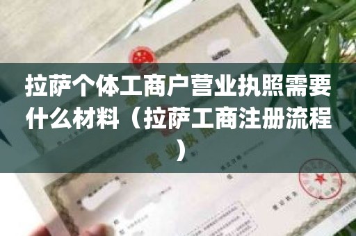 拉萨个体工商户营业执照需要什么材料（拉萨工商注册流程）