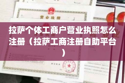 拉萨个体工商户营业执照怎么注册（拉萨工商注册自助平台）