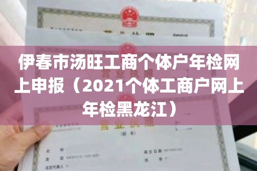 伊春市汤旺工商个体户年检网上申报（2021个体工商户网上年检黑龙江）