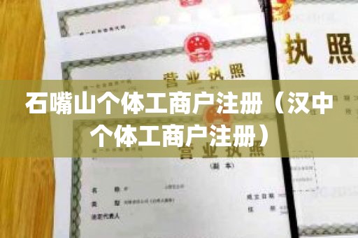 石嘴山个体工商户注册（汉中个体工商户注册）