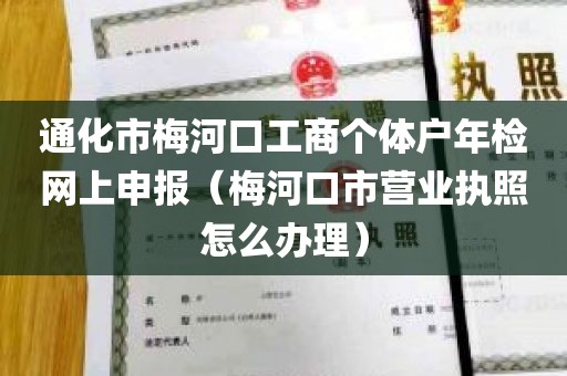 通化市梅河口工商个体户年检网上申报（梅河口市营业执照怎么办理）