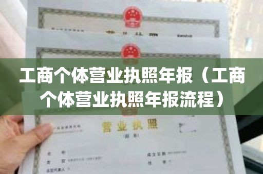 工商个体营业执照年报（工商个体营业执照年报流程）