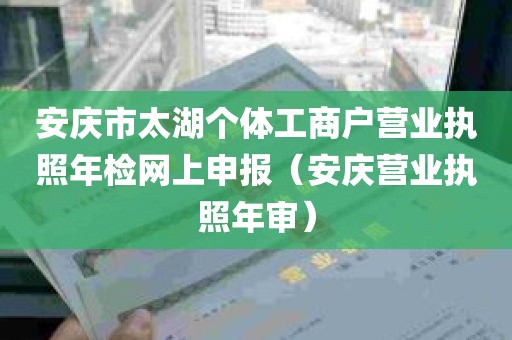 安庆市太湖个体工商户营业执照年检网上申报（安庆营业执照年审）