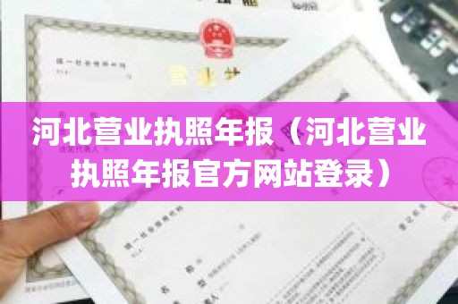 河北营业执照年报（河北营业执照年报官方网站登录）