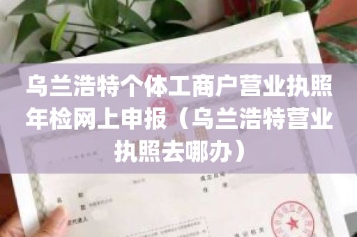 乌兰浩特个体工商户营业执照年检网上申报（乌兰浩特营业执照去哪办）