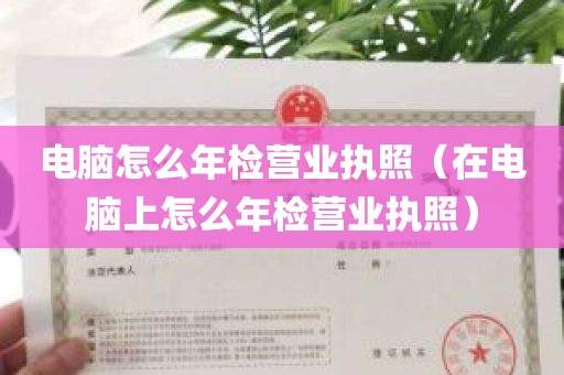 电脑怎么年检营业执照（在电脑上怎么年检营业执照）