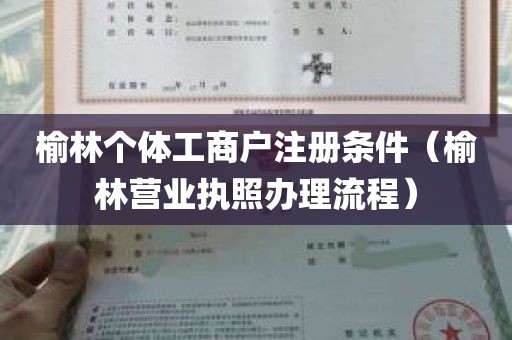 榆林个体工商户注册条件（榆林营业执照办理流程）